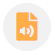 在线剪切MP3、AAC、M4A、OGG或WAV音频ico