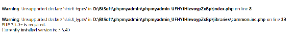 宝塔控制面板phpmyadmin无法访问，出现BtSoft\phpmyadmin\phpmyadmin_UFHYIHIevoypZxBp\index.php on line 8等错误解决办法